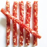 鸭肉干厂家-扭结生皮无添加剂