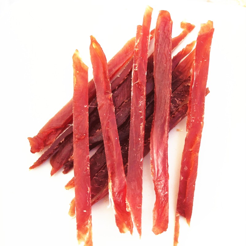 柔软鸭肉干生产商-高蛋白18-22%