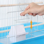 大鸟笼厂家-24英寸三层顶铁制大鸟飞行笼大型鸟用