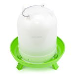 鸟饮水器厂家-鸡鸭喂食器桶式水桶鹌鹑鸟饮水器带盖