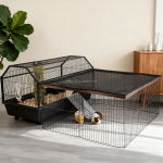 笼罩厂家-必备宠物笼配件织物罩游戏围栏垫室内外使用