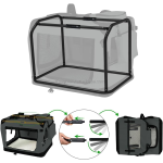 狗围栏厂家-8片高狗围栏箱笼栅栏宠物游戏围栏运动笼5尺寸