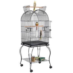 Play Top Cage Supplier - Large Open Play Top Parrot Cage Bird Cage for Parakeets Lovebirds