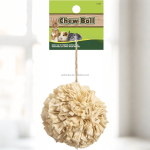 柳木玩具厂家-小动物天然柳枝球玩具环保啃咬球