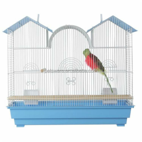 Large Bird Cage Manufacturer - 24 Inch Triple Roof Iron Large Bird Flight Cage for Big Birds