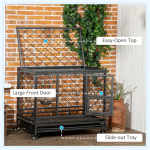 塑料箱厂家-便携透明塑料箱宠物容器爬宠水族箱