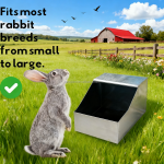 金属巢箱厂家-镀锌金属小动物巢箱兔鸡用钢铁制