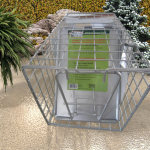 家禽饮水器厂家-高品质塑料家禽饮水器带支架4升8升养殖用