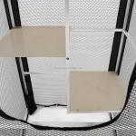 猫抓柱厂家-室内用猫抓柱配2个蘑菇抓柱剑麻绳