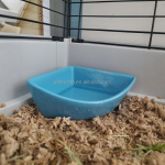 角落碗厂家-小动物宠物食品水三角角落食盆仓鼠用
