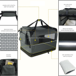 狗围栏厂家-8片高狗围栏箱笼栅栏宠物游戏围栏运动笼5尺寸