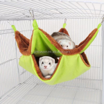 宠物吊床厂家-超软绒布悬挂宠物笼吊床小动物互动玩具