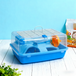 仓鼠笼厂家-高品质舒适仓鼠宠物笼便携金属运输箱栖息地