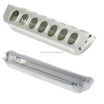 自动喂食器厂家-高品质塑料自动鸡鸭家禽重力喂食器带盖