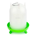 鸟饮水器厂家-鸡鸭喂食器桶式水桶鹌鹑鸟饮水器带盖