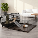 笼罩厂家-必备宠物笼配件织物罩游戏围栏垫室内外使用