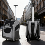 汽车加高座厂家-时尚狗汽车加高座配可洗垫安全牵引带存储