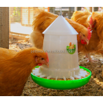 喂食器套装厂家-高品质塑料自动鸡喂食器饮水器套装无浪费套件