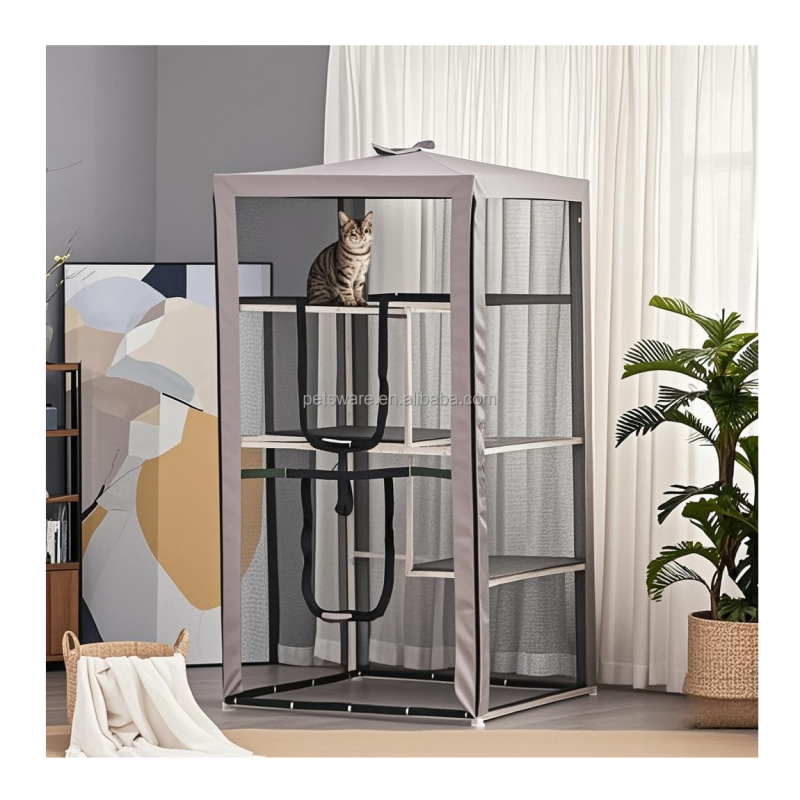 猫抓柱厂家-室内用猫抓柱配2个蘑菇抓柱剑麻绳