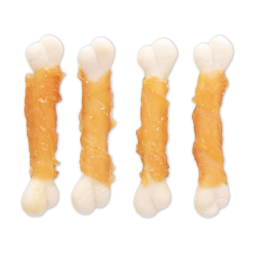 宠物零食厂家-OEM有机风干肉零食宠物用新款鸡包钙骨