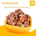 宠物食品厂家-可定制有机牛肉鳕鱼立方宠物食品高蛋白营养