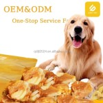 宠物零食厂家-工厂供应健康风干有机牛肉鸡包香蕉宠物零食