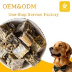 宠物咬胶厂家-可定制OEM ODM宠物食品洁口方形鳕鱼皮宠物咬胶
