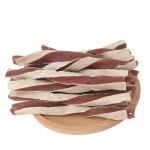 宠物零食厂家-可定制宠物食品OEM ODM工厂高蛋白扭结鸭三明治