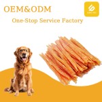 宠物零食厂家-工厂制造有机鸡肉干宠物零食多种零食条