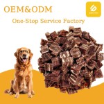 宠物食品厂家-可定制有机牛肉鳕鱼立方宠物食品高蛋白营养