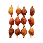 宠物零食厂家-新款有机牛肉味烤肉串耐嚼风干肉宠物零食