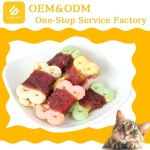 宠物零食厂家-热销高品质鸭包饼干天然脱水宠物零食