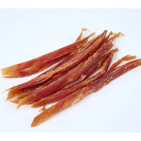 Pet Treats Factory - High Quality Organic Air-Dried Pet Treats Soft Duck Strips Customizable Logo