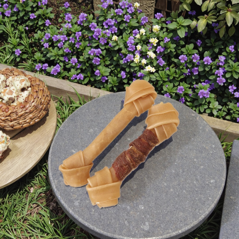 狗咬胶厂家-ODM OEM工厂生皮卷牛皮狗咬胶有机牛肉鸡肉味