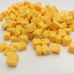 宠物零食厂家-高端便携冻干蛋黄立方耐用宠物安全脱水零食