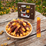 宠物零食厂家-优质有机鸡风干宠物零食红薯包裹