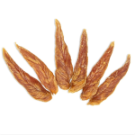 宠物零食厂家-热销有机鸡小胸肉干定制脱水宠物零食