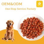 宠物零食厂家-可定制高蛋白迷你鸭寿司宠物零食有机肉安全