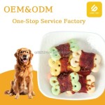 宠物零食厂家-热销高品质鸭包饼干天然脱水宠物零食