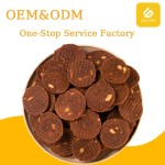 宠物零食厂家-可定制宠物奖励零食高品质牛肉汉堡高蛋白