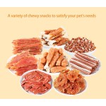 狗咬胶厂家-真干鸡牛皮磨牙棒肉基钙补充