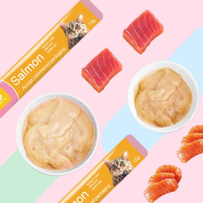 Pet Supplement Manufacturer - Low Price Wholesale 15g Nutritious Cat Treats High Meat Content Chicken