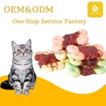 宠物零食厂家-热销高品质鸭包饼干天然脱水宠物零食