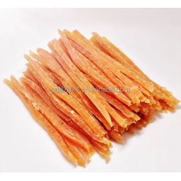 狗零食厂家-全天然有机鸡肉狗零食手工冷肉鸡条水晶