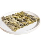 宠物咬胶厂家-可定制OEM ODM有机宠物食品安全狗鳕鱼皮卷洁口