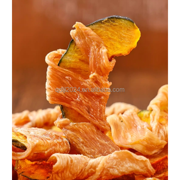 狗零食厂家-有机干狗零食鸡胸肉南瓜干果蔬菜