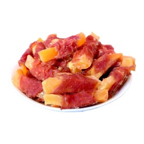 Pet Treats Factory - High Quality Organic Duck-Wrapped Potato Pet Treats Customizable Nutritious