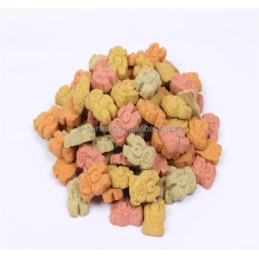 Dog Biscuits Supplier - Biscuits Pet Snacks Colorful Bone Biscuits Dog Treats Custom Packing