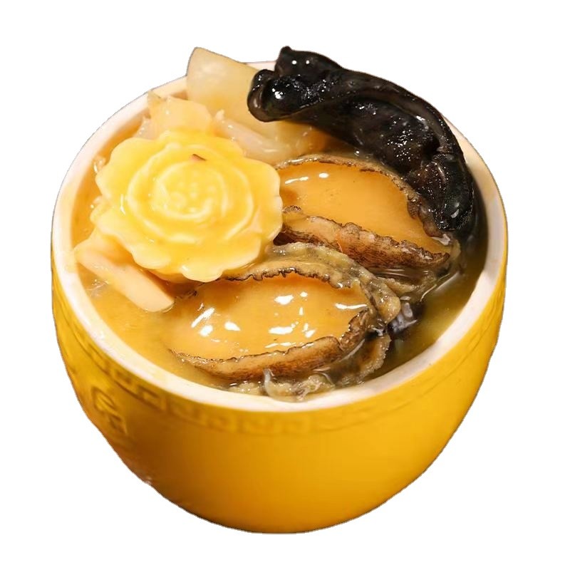 Semi-finished Products Buddha Jumps Over the Wall Food & Beverage Seafood Abalone Fish Shellfish Sopas Instantaneas Chinas