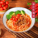 A Dish Served with Noodles Simple Store Cooking Cuisine Hot Sales for International Students Chinese Food Project